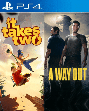 2 EN 1 It Takes Two + A WAY OUT PS4