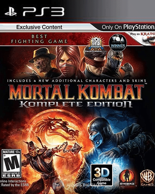 Mortal Kombat Komplete Edition PS3 1