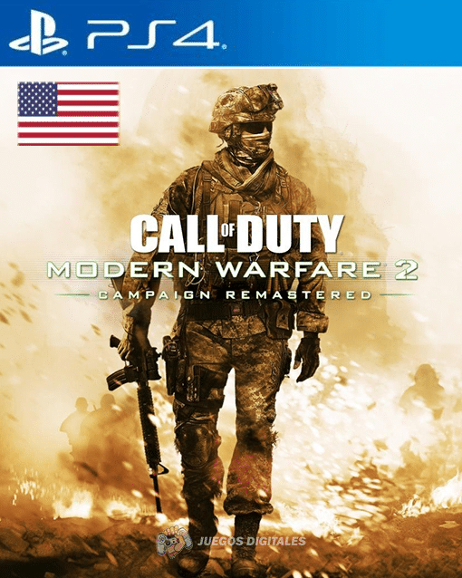 call of duty modern warfare 2 campaign remastered Ingles PS4