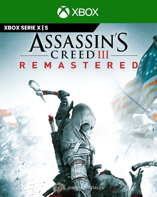 Assassing creed 3 remastered Serie X S