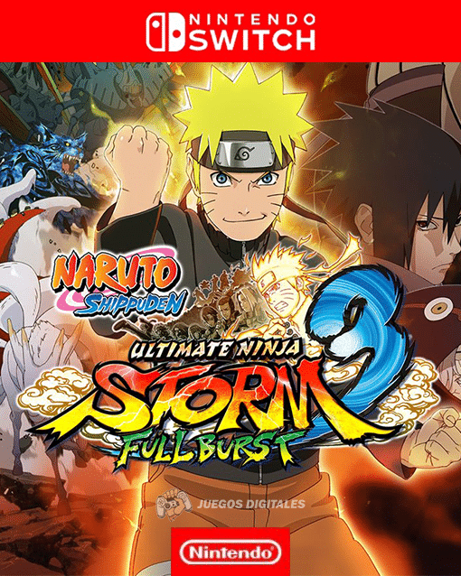 Naruto Shupuden Ultimate Ninja Storm 3 Full Nintendo