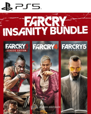 3 JUEGOS EN 1 FAR CRY 3 MAS FAR CRY 4 MAS FAR CRY 5 PS5