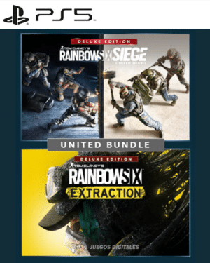 2 JUEGOS EN 1 Tom Clancy's Rainbow Six Extraction United Bundle ps5