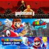 3 en 1 WOLFENSTEIN 2 + MARIO Odyssey + MARIO RABBIDS - NINTENDO SWITCH 1 Pack 3 en 1 NINTENDO