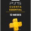PSN PLUS ESSENTIAL 12 MESES CUENTA PRINCIPAL PS5
