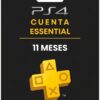 PSN PLUS ESSENTIAL 11 MESES CUENTA PRINCIPAL PS4