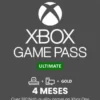 XBOX GAME PASS ULTIMATE SUSCRIPCIÓN DE 4 MESES CUENTA PRINCIPAL 1 XBOX GAME PASS ULTIMATE SUSCRIPCION DE 4 MESES CUENTA PRINCIPAL