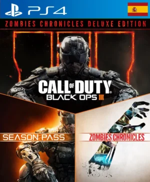 Call of Duty Black Ops III - Zombies Chronicles Deluxe Edition PS4 FULL ESPAÑOL